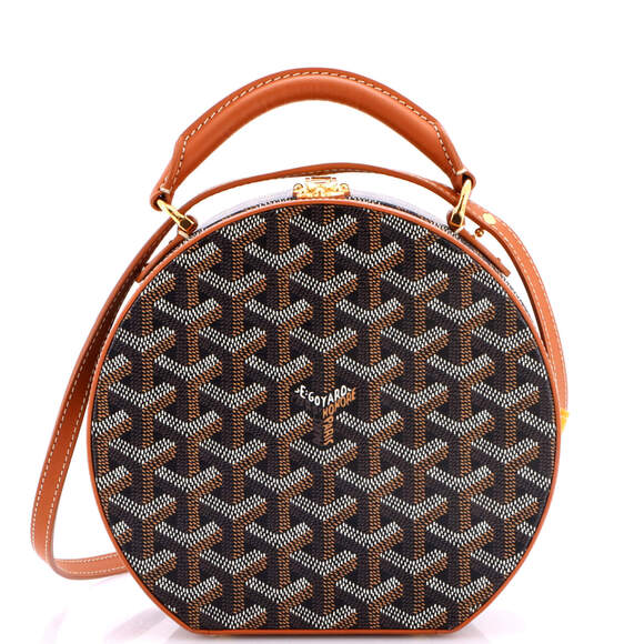 Goyard Handbags - Goyard Alto Hatbox Bag Coated Canvas